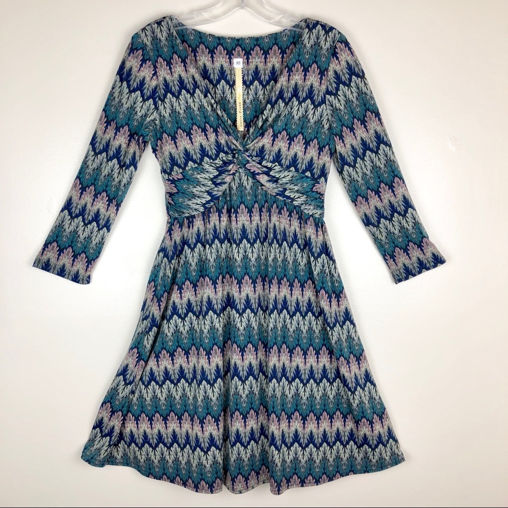 Anthropologie {Uncle Frank} Print Dress Size XS